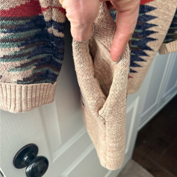 Lucky Brand Multicolor Aztec Cardigan - Picture 5 of 6